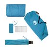 vidaXL Car Tent Blue Waterproof