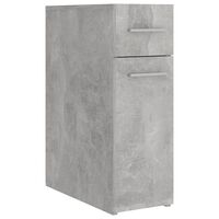 vidaXL Apothecary Cabinet Concrete Grey 20x45.5x60 cm Engineered Wood