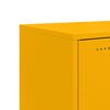 vidaXL Sideboard Mustard Yellow 100.5x39x72 cm Steel