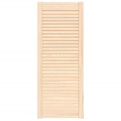 vidaXL Cabinet Door Louvred Design 99.3x39.4 cm Solid Wood Pine