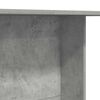 vidaXL Dining Table Concrete Grey 110x60x75 cm Engineered Wood