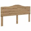 vidaXL Bed Frame with Drawer Artisan Oak 180 x 200 cm Engineered Wood