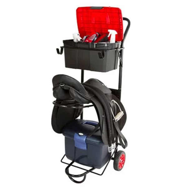 Kerbl Saddle Rack Caddy Metal Black 321000