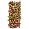 vidaXL&nbsp;Artificial Ivy Trellis Expandable 5 pcs Dark Pink 180x60 cm