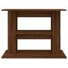 vidaXL Aquarium Stand Brown Oak 80x35x60 cm Engineered Wood