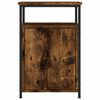 vidaXL Bedside Cabinets 2 pcs Smoked Oak 40x42x60 cm Engineered Wood