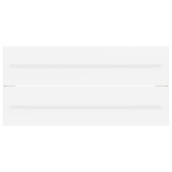 vidaXL Sink Cabinet White 100x38.5x48 cm Engineered Wood