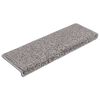 vidaXL Stair Mats 30 pcs 65x21x4 cm Grey Rectangular Edge