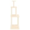 vidaXL Cat Tree with Sisal Scratching Posts Cream 149 cm