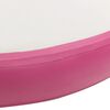 vidaXL Inflatable Gymnastic Mat with Pump 100x100x15 cm PVC Pink