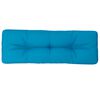 vidaXL Pallet Cushion Light Blue 120x40x12 cm Fabric