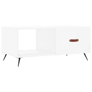 vidaXL Coffee Table White 90x50x40 cm Engineered Wood