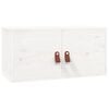 vidaXL Wall Cabinet White 60x30x30 cm Solid Wood Pine