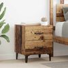 vidaXL Bed Cabinet 2 pcs Old Wood 40 x 35 x 47.5 cm Engineered Wood