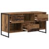 vidaXL TV Cabinet Old Wood 100 x 36 x 49.5 cm Engineered Wood