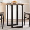 vidaXL Dining Table Legs O-Frame 60x40x73 cm Steel