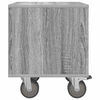 vidaXL Bedside Table Grey Sonoma 40.5 x 40 x 48 cm Engineered Wood