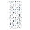 vidaXL Shower Roller Blind 130x240 cm Fabric Width 126 cm