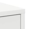 vidaXL Sideboard with Drawer White 80x34x76 cm Engineered Wood