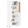 vidaXL Highboard White 69.5x34x180 cm Engineered Wood