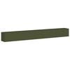 vidaXL Planter Olive Green 360x40x40 cm Cold-rolled Steel