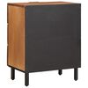 vidaXL Bedside Cabinet Brown 50 x 33 x 62 cm Solid Mango Wood