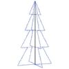 vidaXL Christmas Cone Tree 360 LEDs Indoor and Outdoor 143x250 cm