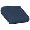 vidaXL Cushion with Pillow HEERLEN 6 pcs Blue Fabric