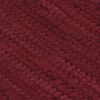 vidaXL Hand-woven Chindi Rug Cotton 80x160 cm Burgundy