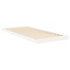 vidaXL Floor Bed Frame White 80 x 200 cm Engineered Wood