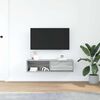 vidaXL TV Cabinet Grey Sonoma 100x31x25.5 cm Engineered Wood