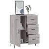 vidaXL Sideboard Grey Sonoma 69.5x34x90 cm Engineered Wood