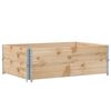 vidaXL Pallet Collars 2 pcs 120x80 cm Solid Wood Pine