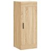 vidaXL Highboard Sonoma Oak 34.5x34x180 cm Engineered Wood
