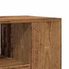 vidaXL TV Cabinet with Wheels Old Wood 102x34.5x43 cm Engineered Wood