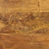vidaXL Coffee Table 45x45x40 cm Solid Wood Mango and Iron