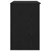 vidaXL Desk Black Oak 86x49x76 cm Engineered Wood