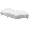 vidaXL Bed Frame Concrete Grey 80 x 200 cm Engineered Wood