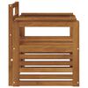 vidaXL Outdoor Sofa Set Natural 71 x 63 x 73 cm Solid Acacia Wood