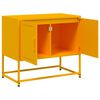vidaXL TV Cabinet Mustard Yellow 68.5x39x60.5 cm Steel