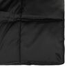 vidaXL Summer Duvet Black 135 x 200 cm Satin and Microfiber