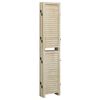vidaXL 6-Panel Room Divider 210x165 cm Solid Wood Paulownia