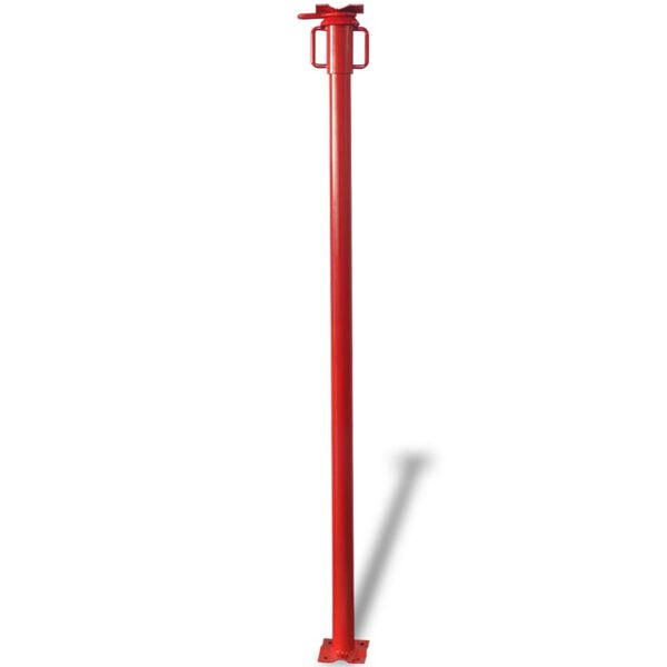 vidaXL Acrow Prop 280 cm Red
