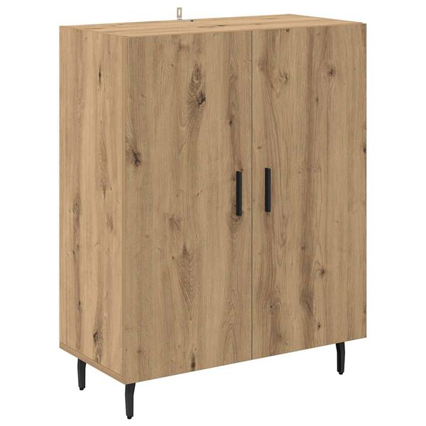 vidaXL Sideboard Artisan Oak 69.5 x 34 x 90 cm Engineered Wood