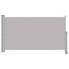 vidaXL Patio Retractable Side Awning 140 x 300 cm Grey