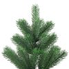 vidaXL Nordmann Fir Artificial Christmas Tree LED&Ball Set Green 120cm