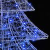 vidaXL Christmas Tree with 100 LEDs Blue 122 cm Acrylic
