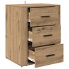 vidaXL Bedside Cabinet Artisan Oak 35 x 50 x 60 cm Engineered Wood