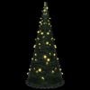 vidaXL Pop-up String Artificial Pre-lit Christmas Tree Green 210 cm