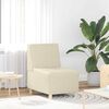 vidaXL Modular Sofa Unit Armless 3 pcs Cream 55 x 74 x 82 cm